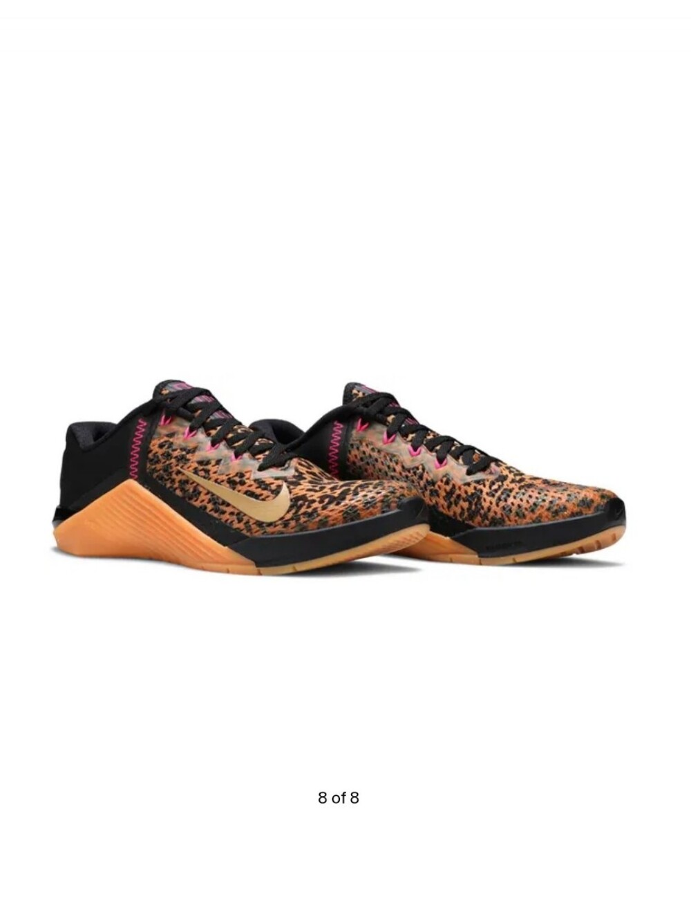 Nike Metcon 6 Cheetah Sneaker Women Size 7
